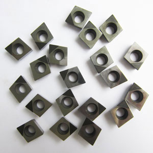 tipped pcd inserts in 80 degree diamond shape C for turning aluminum alloy