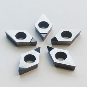 D alloy 55 aluminum for inserts diamond turning in pcd degree shape tipped